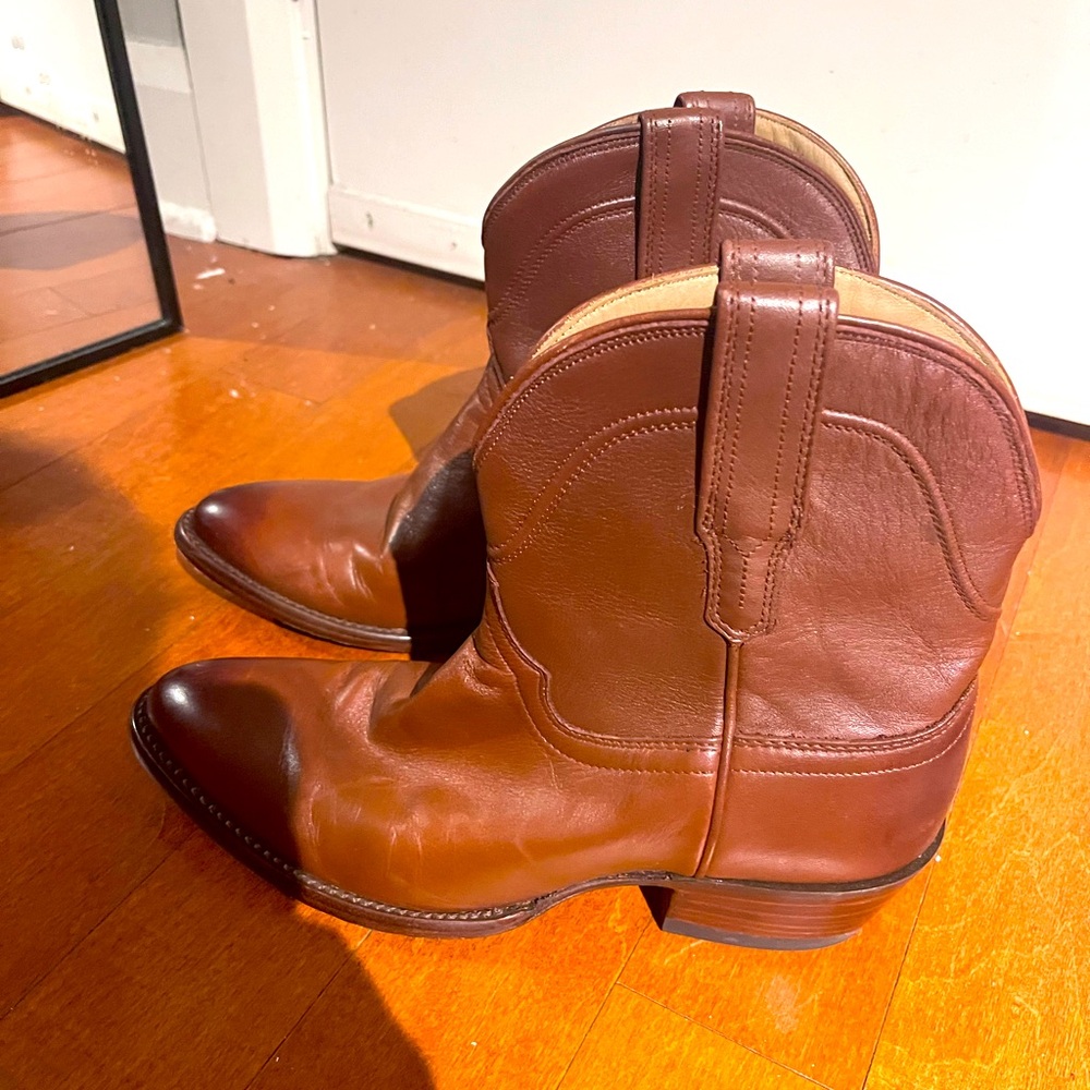 Tecovas Short Boots Sz 7.5 no original box
